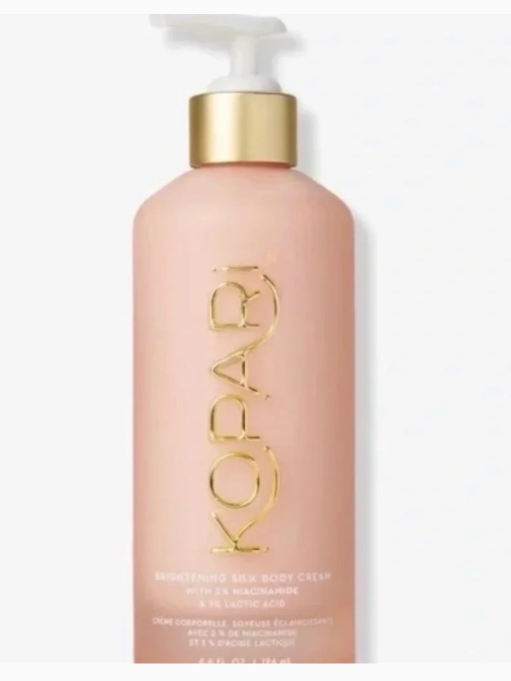 New Kopari Brightening Silk Body Cream Lotion Full Size Guava Scent - 6.6 oz